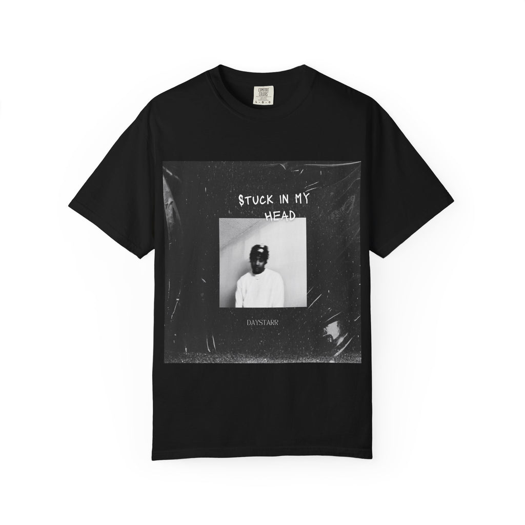 Black Stuck In My Head Graphic T-Shirt